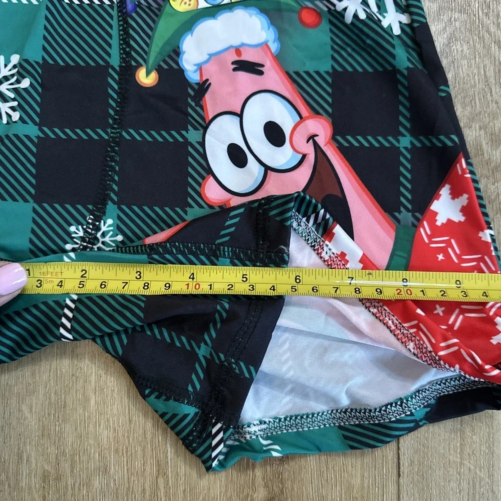 SpongeBob Squidward Men's Holiday Festive Boxer Briefs Large‎ NEW Stretch